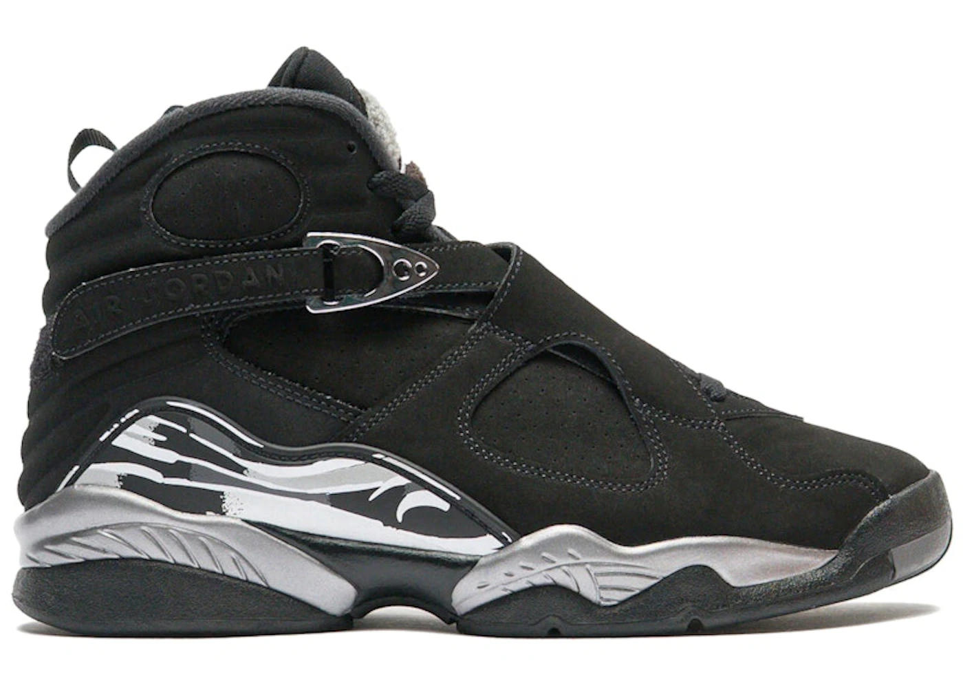 Black Air Jordan side profile